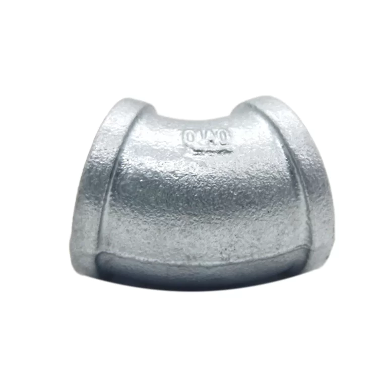 Galvanized Malleable Iron 45-Degree Elbow