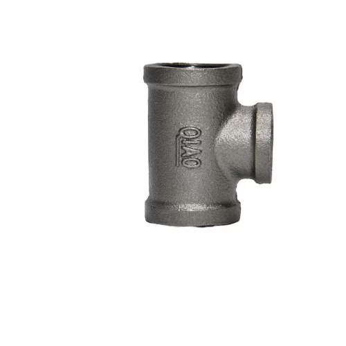 Malleable Iron Black Tee