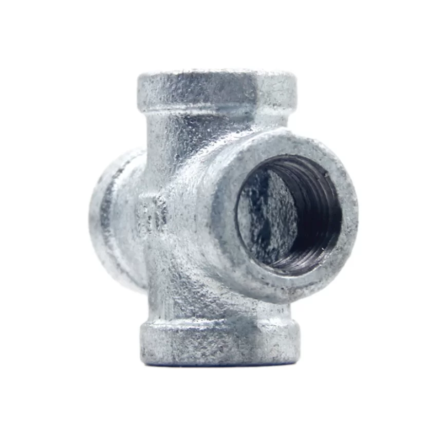 Malleable iron Pipe Fitting Cross