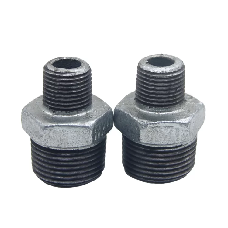 Malleable Iron Pipe Fittings Reducing Hex Nipple
