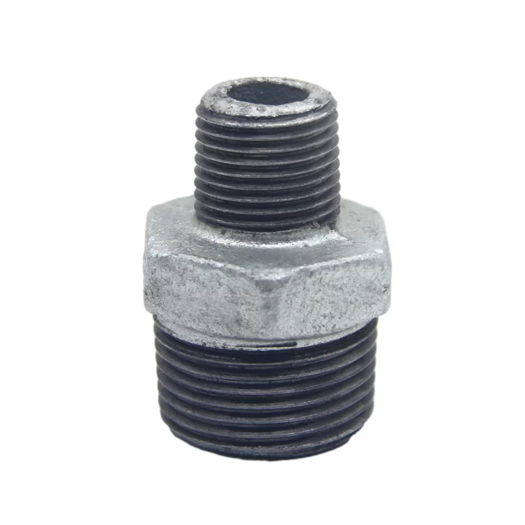 Malleable Iron Pipe Fittings Reducing Hex Nipple