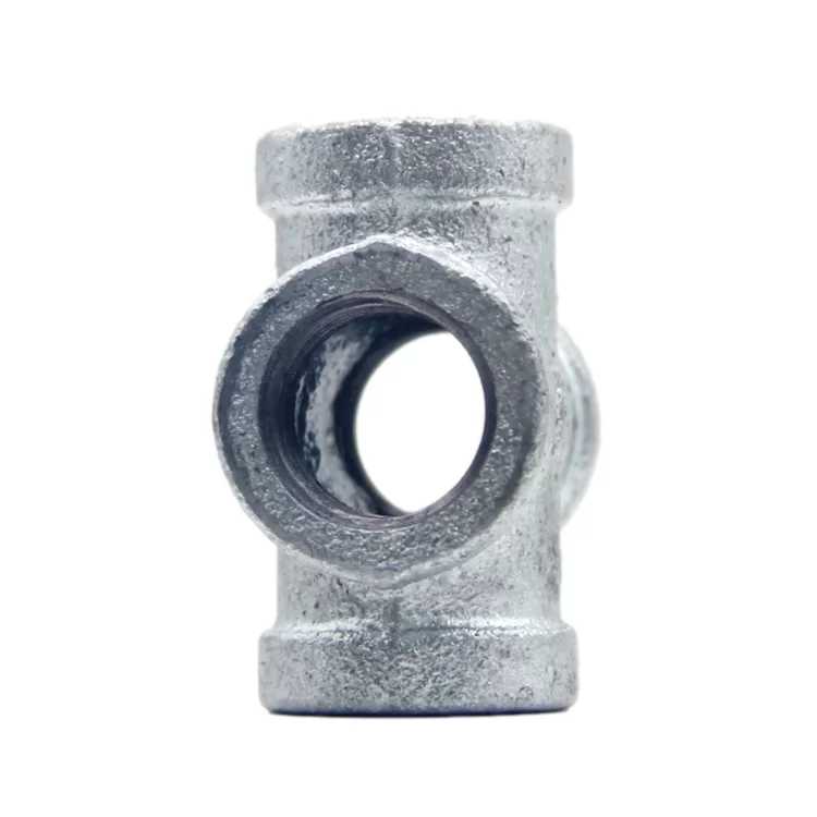Malleable iron Pipe Fitting Banded Cross