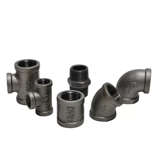 Malleable Iron Pipe Fittings (Black)